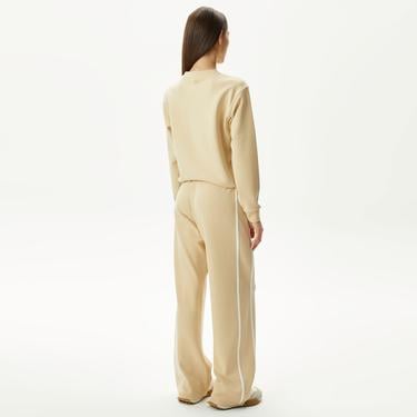  Lacoste Classic Kadın Bej Eşofman Altı