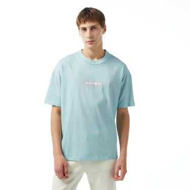  UNITED4 Erkek Mavi T-Shirt