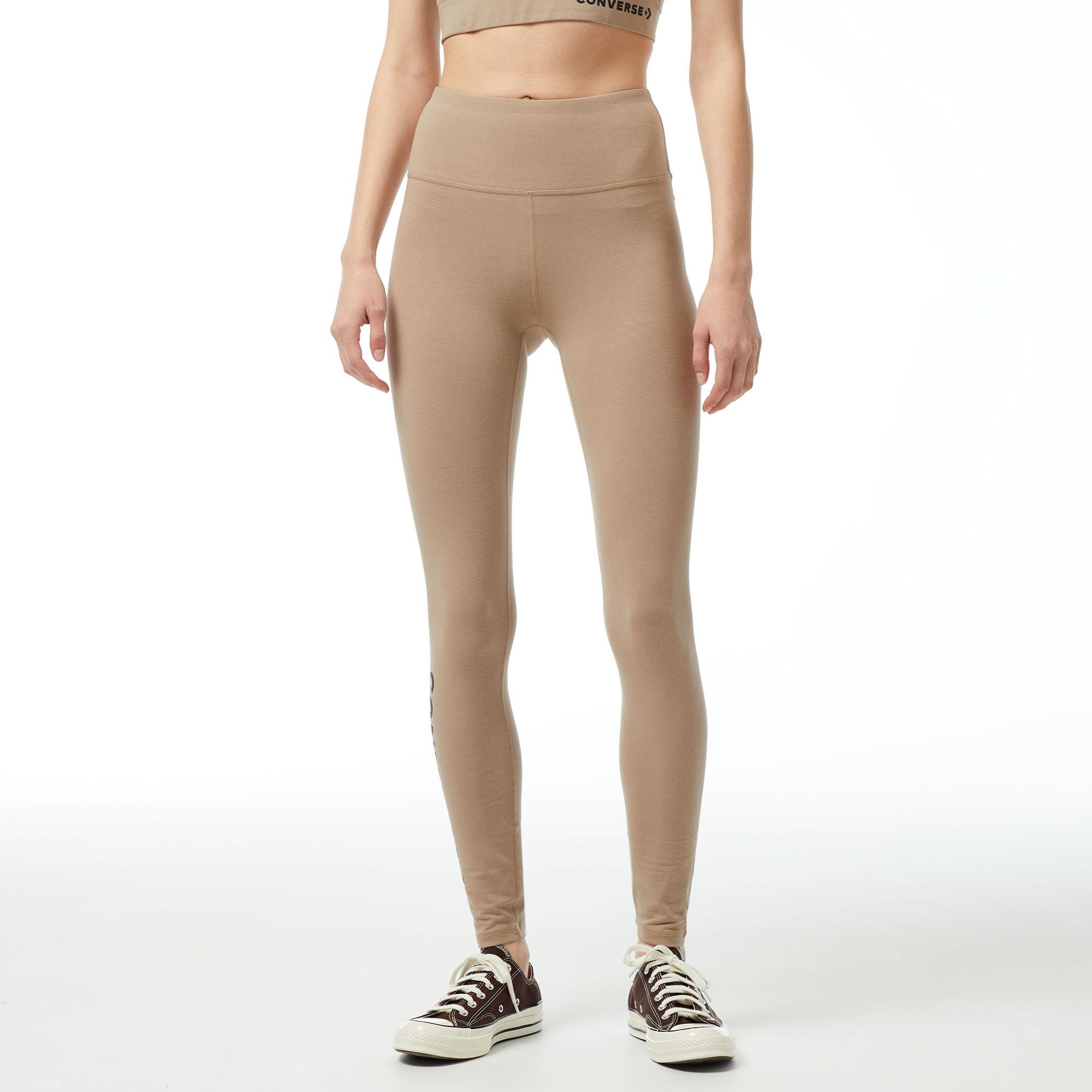 Converse Wordmark Kadın Bej Tayt