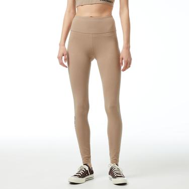  Converse Wordmark Kadın Bej Tayt