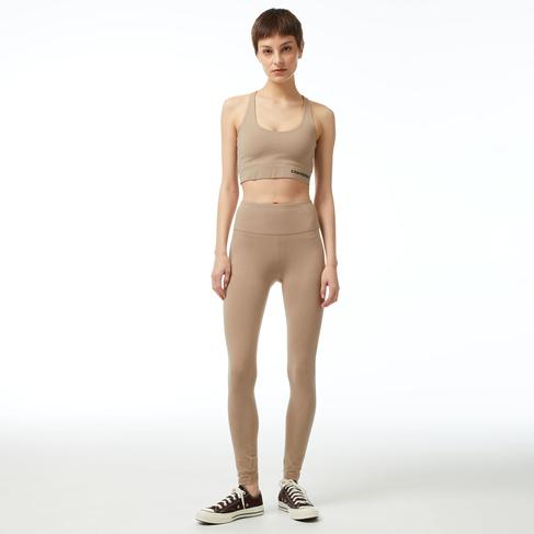  Converse Wordmark Kadın Bej Tayt