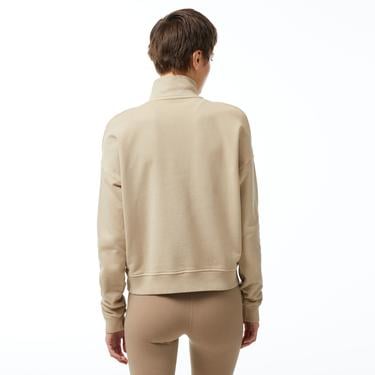  UNITED4 Kadın Krem Sweatshirt