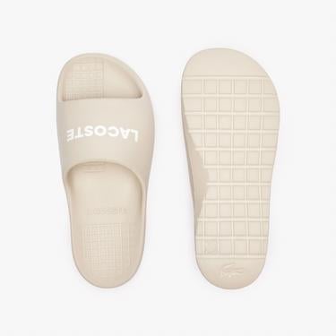  Lacoste Croco 2.0 Evo Erkek Bej Terlik