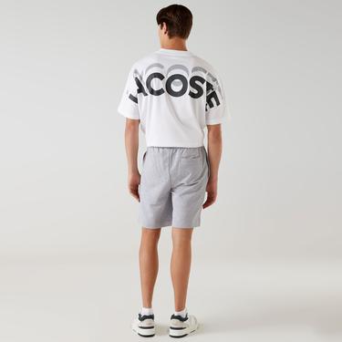  Lacoste Classic Erkek Gri Şort