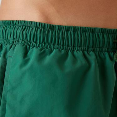  Lacoste Logo Erkek Yeşil Deniz Şortu