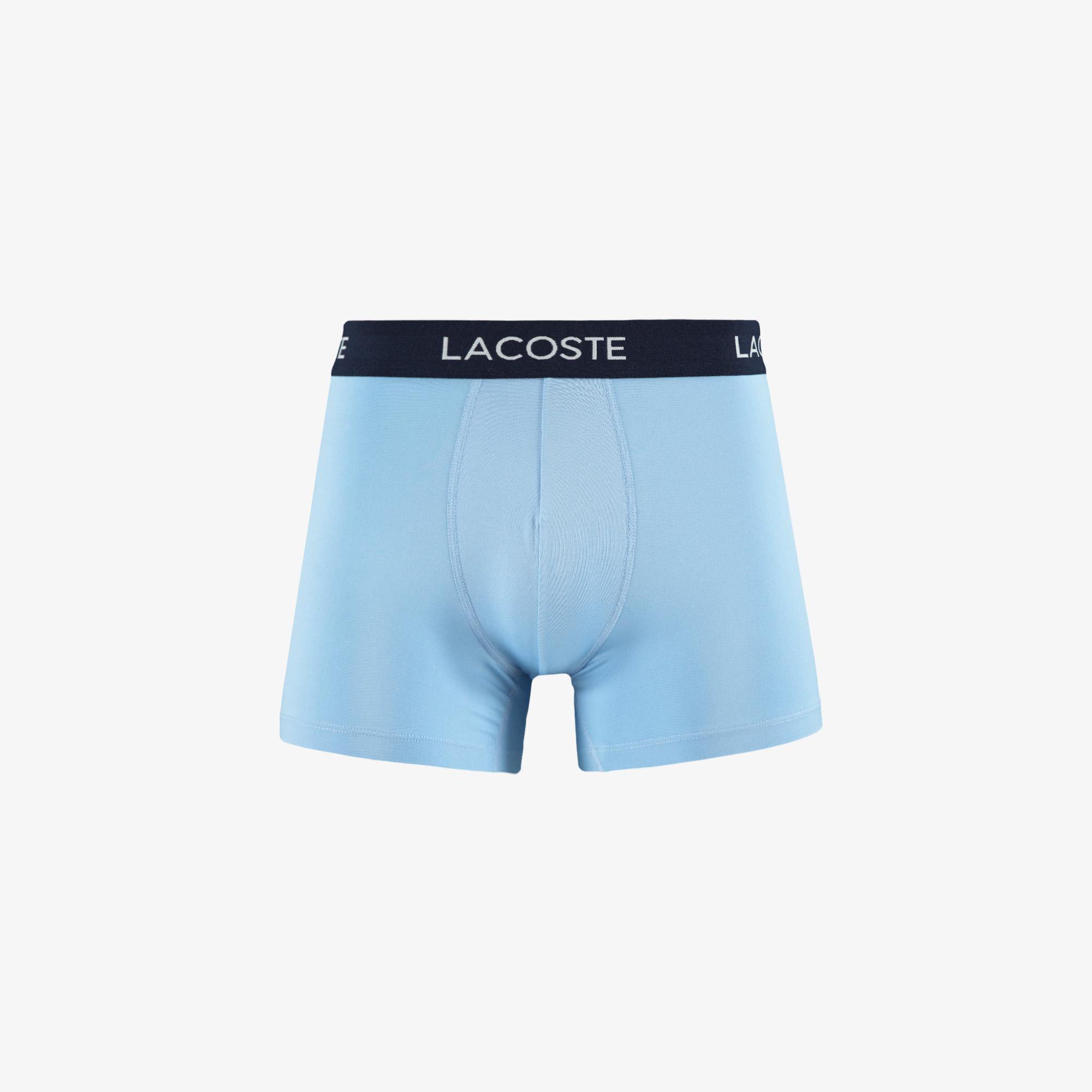 Lacoste Classic Erkek 3'lü Lacivert Boxer