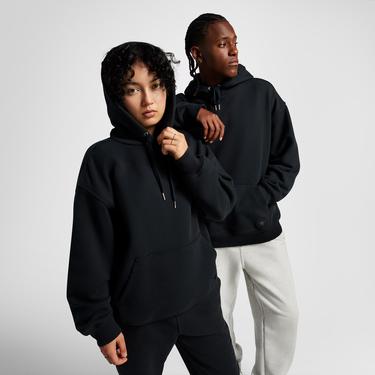  Converse Unisex Loose Fit Siyah Hoodie