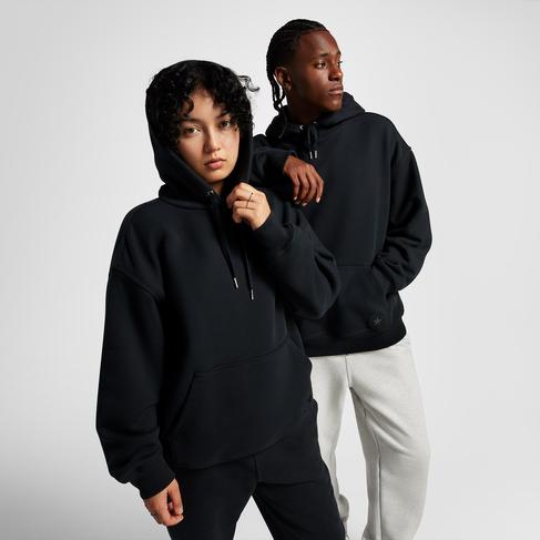  Converse Unisex Loose Fit Siyah Hoodie