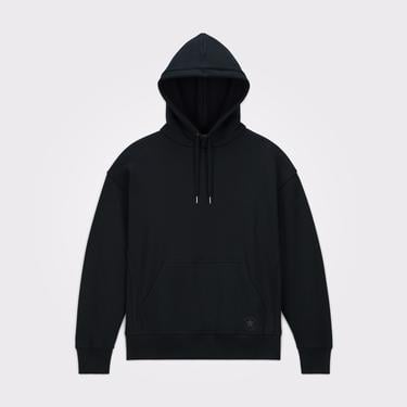 Converse Unisex Loose Fit Siyah Hoodie