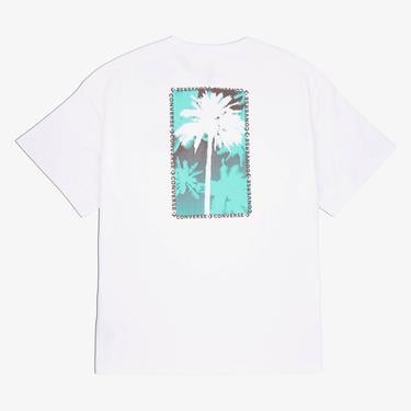  Converse Loose Fit Erkek Beyaz T-Shirt