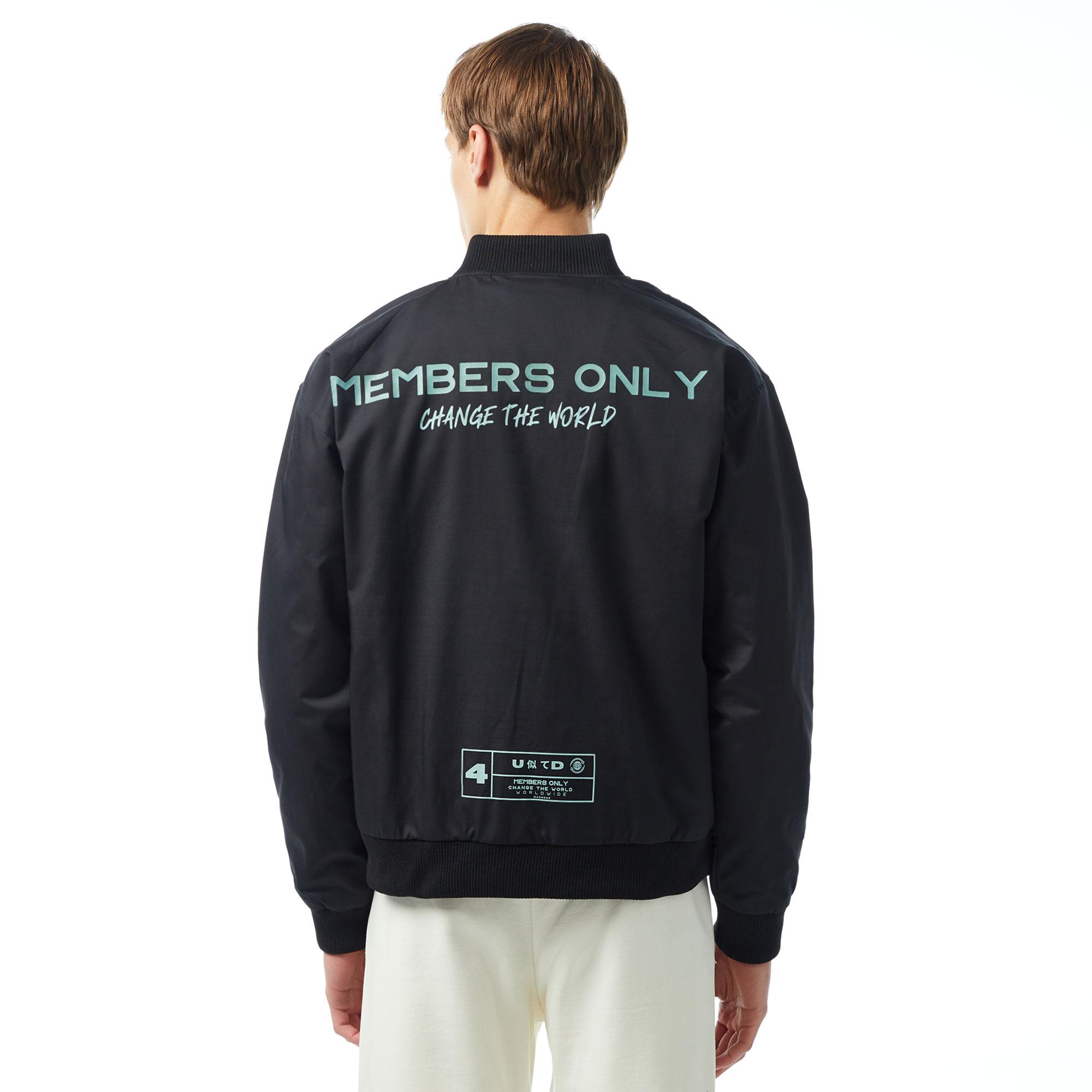 UNITED4 Classic Erkek Siyah Ceket