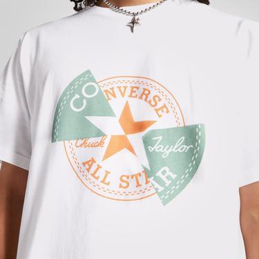 Converse Distorted Erkek Beyaz T-Shirt