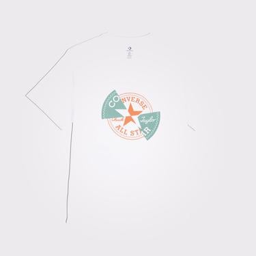  Converse Distorted Erkek Beyaz T-Shirt