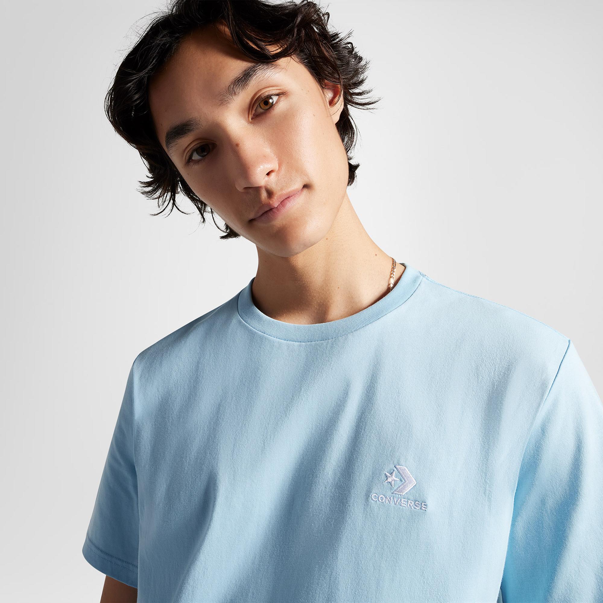 Converse Go To Unisex Mavi T-Shirt