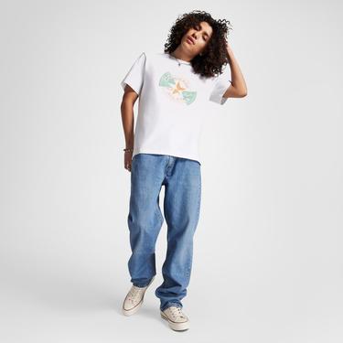  Converse Distorted Erkek Beyaz T-Shirt