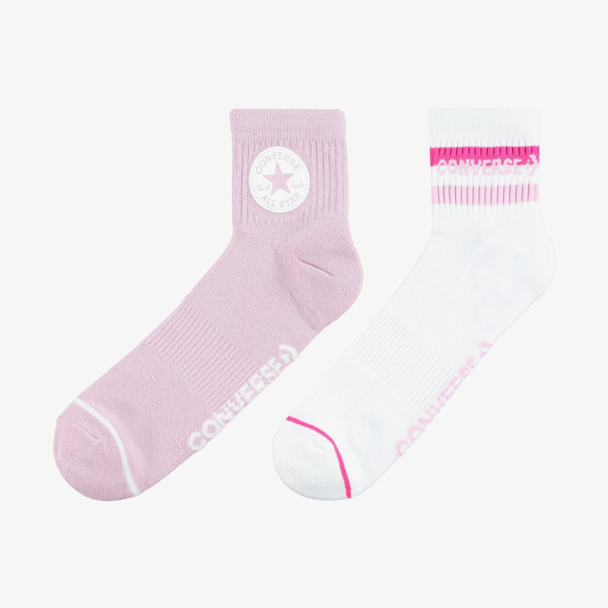 Converse All Star Unisex 2'li Renkli Kısa Çorap