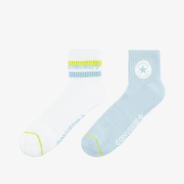  Converse All Star Unisex 2'li Renkli Kısa Çorap
