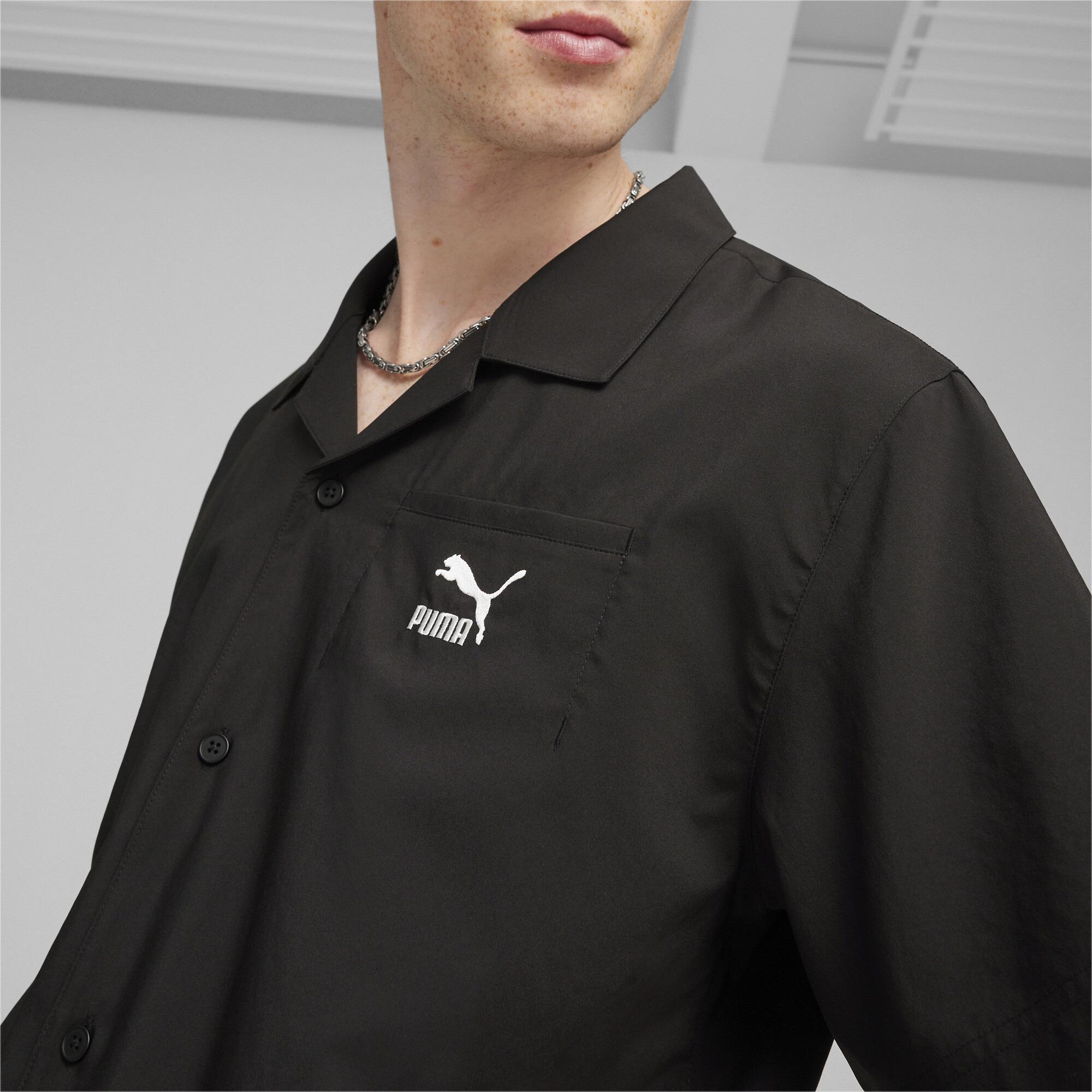 Puma Classics Erkek Siyah Gömlek