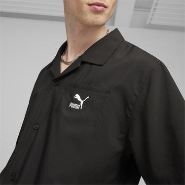  Puma Classics Erkek Siyah Gömlek