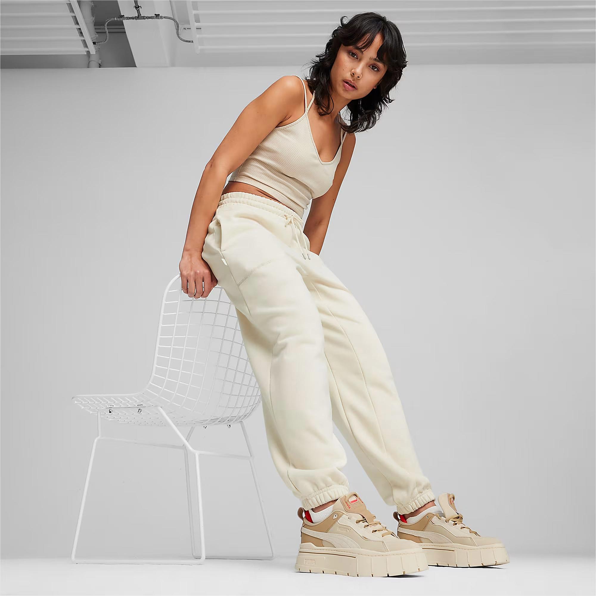 Puma infuse Relaxed Kadın Krem Eşofman Altı