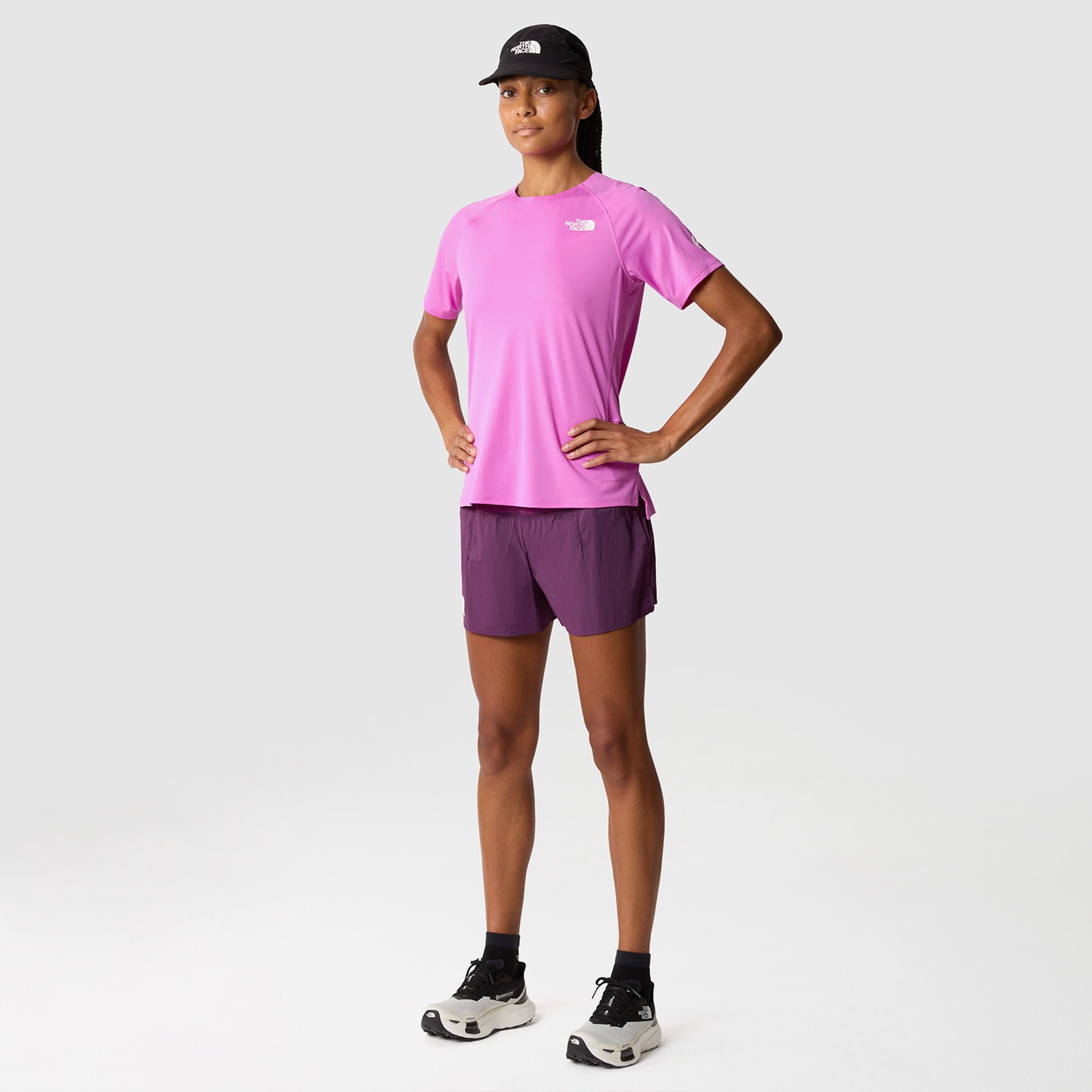 The North Face Summit Kadın Mor Outdoor T-Shirt