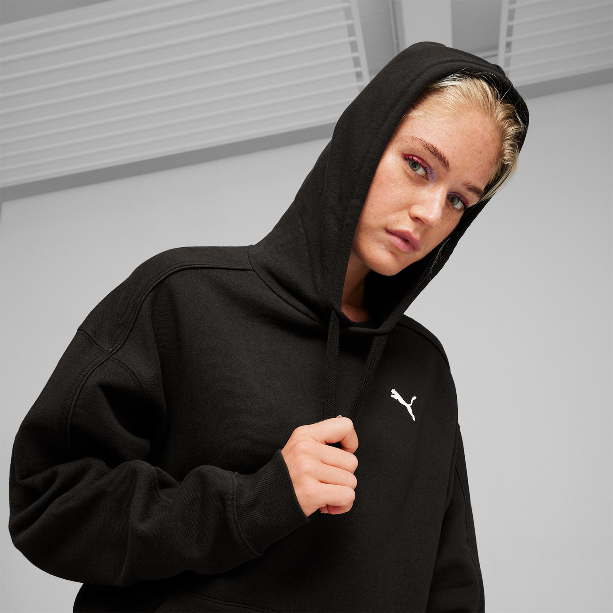 Puma Her Hoodie Tr Kadın Siyah Sweat
