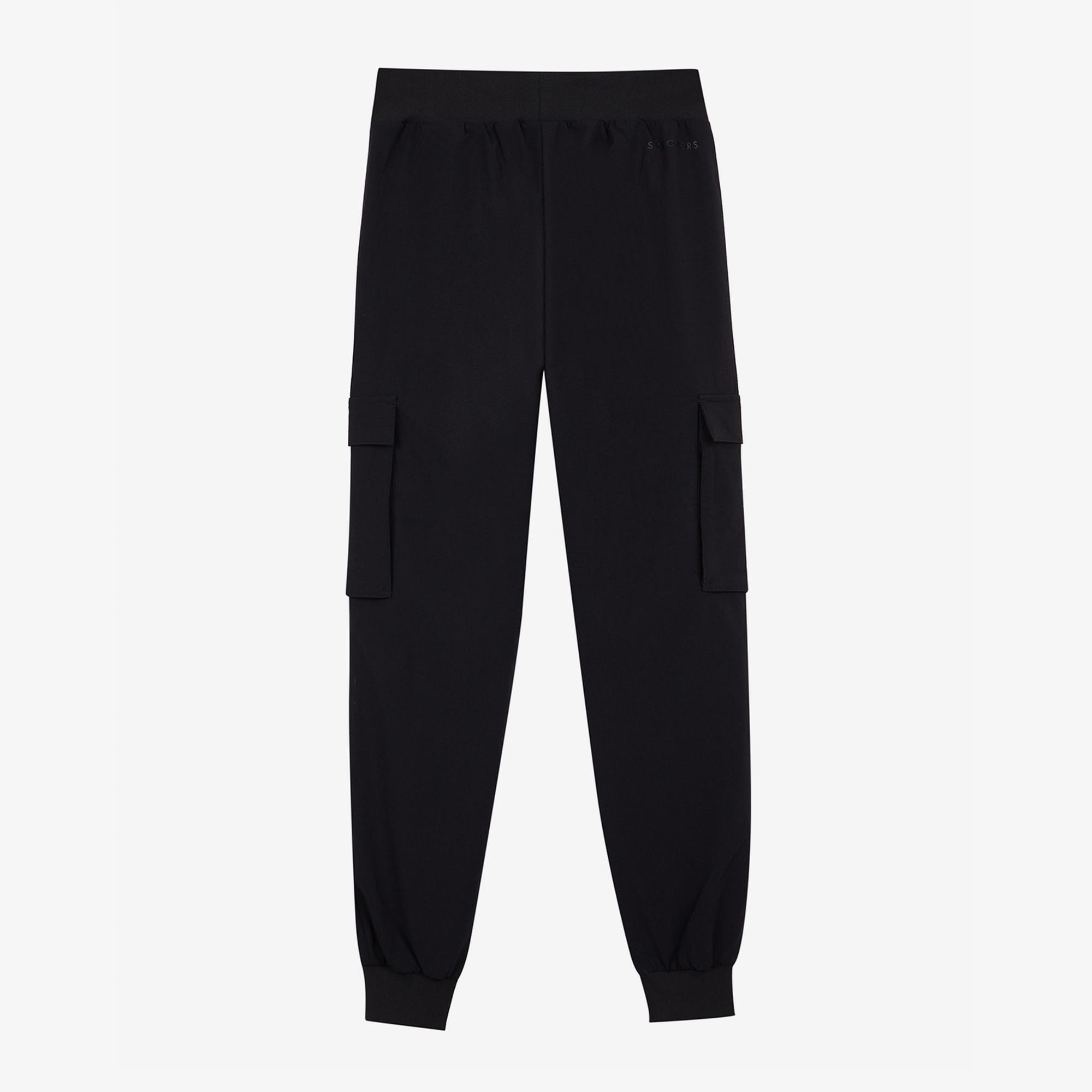 Skechers Micro Collection Kadın Siyah Günlük Eşofman Altı