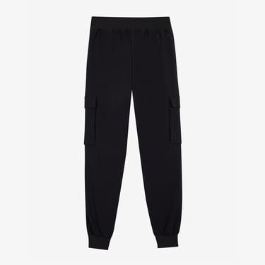  Skechers Micro Collection Kadın Siyah Günlük Eşofman Altı