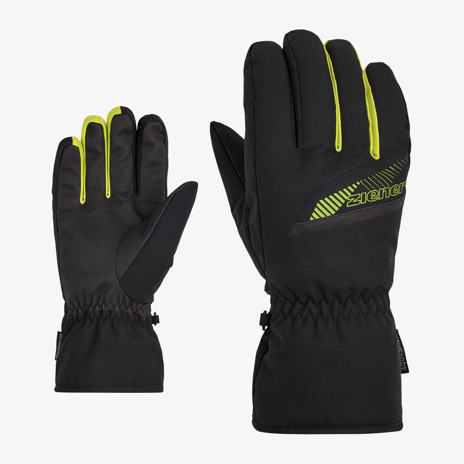  Ziener Gordan As Kadın Siyah Kayak Eldiveni