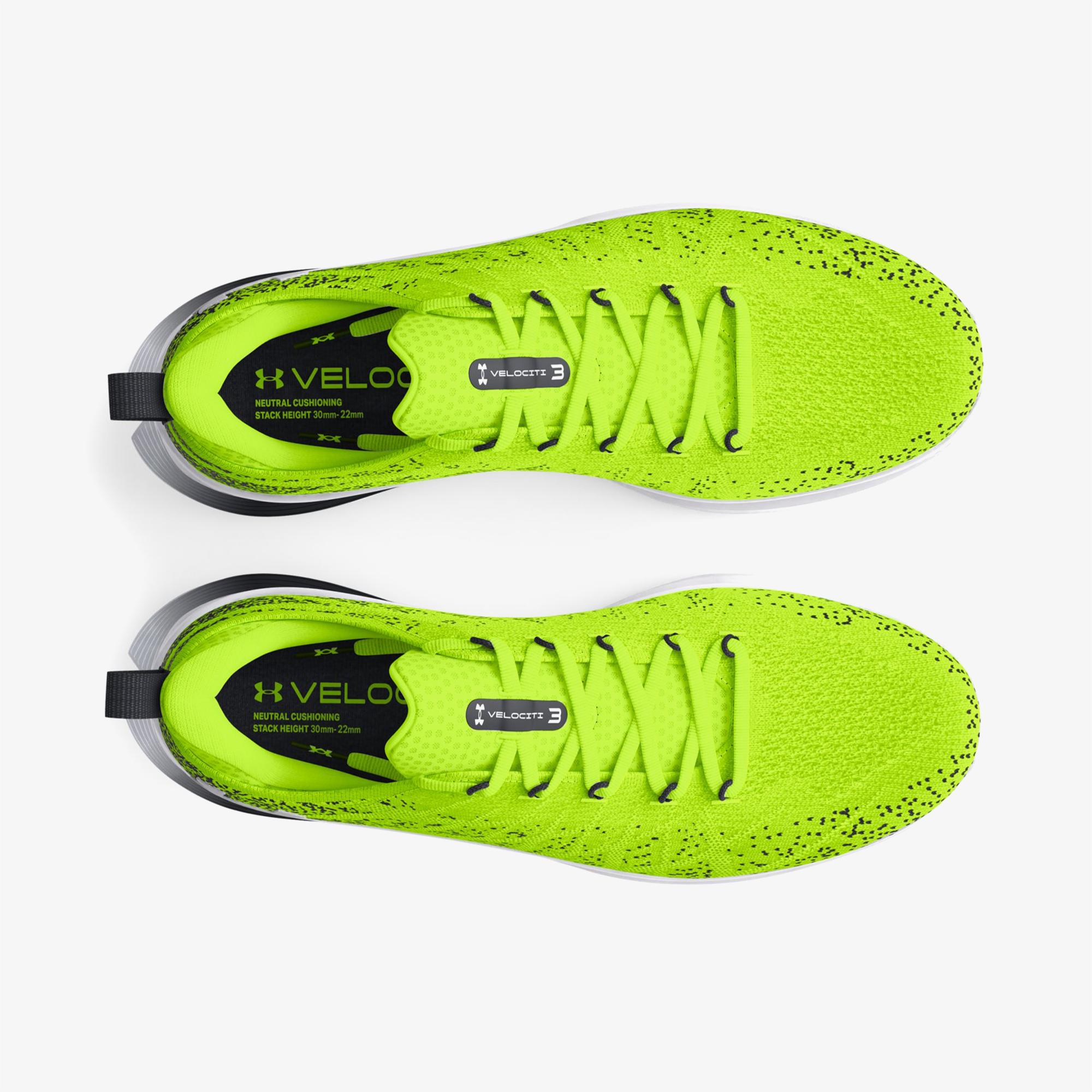 Under Armour Velociti 3 Erkek Sarı Koşu Ayakkabısı