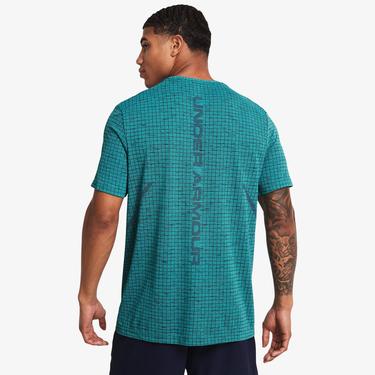  Under Armour Grid Erkek Yeşil Antrenman T-Shirt