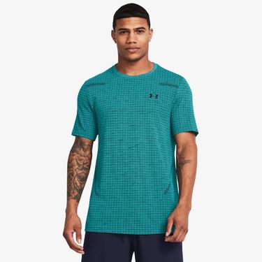  Under Armour Grid Erkek Yeşil Antrenman T-Shirt