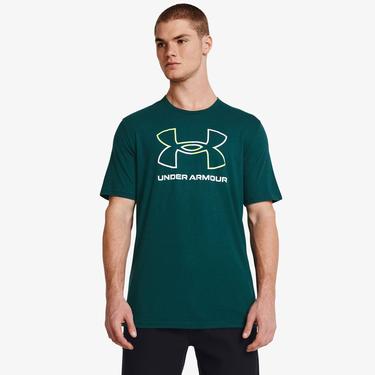  Under Armour Foundation Update Erkek Yeşil Günlük Antrenman T-Shirt