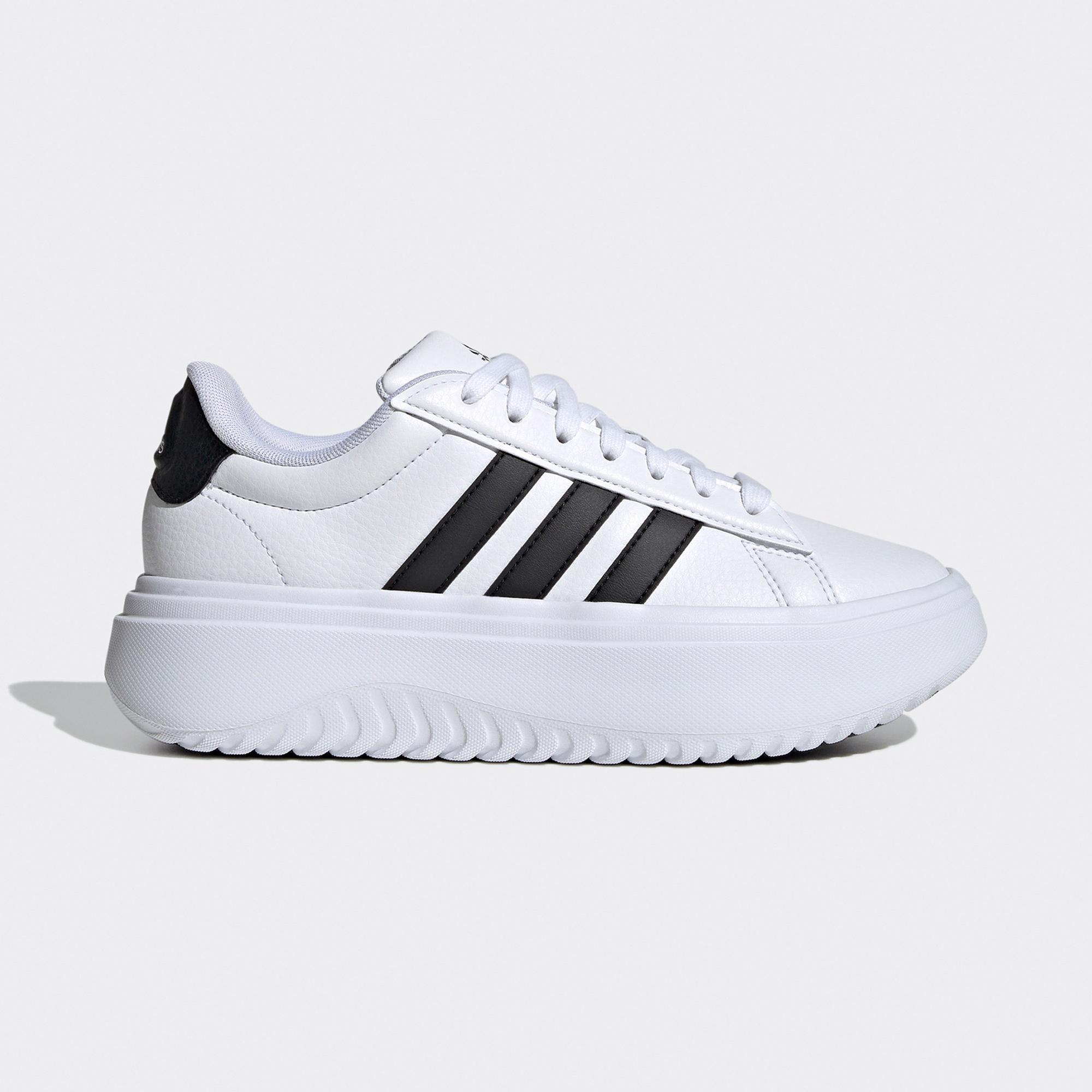 adidas Grand Court Platform Kadın Beyaz Günlük Spor Ayakkabı