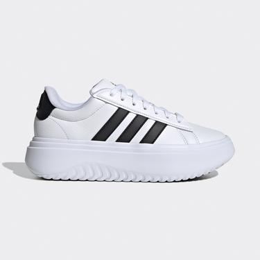  adidas Grand Court Platform Kadın Beyaz Günlük Spor Ayakkabı