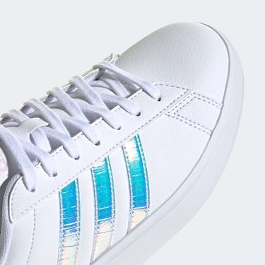  adidas Grand Court 2.0 Kadın Beyaz Günlük Spor Ayakkabı