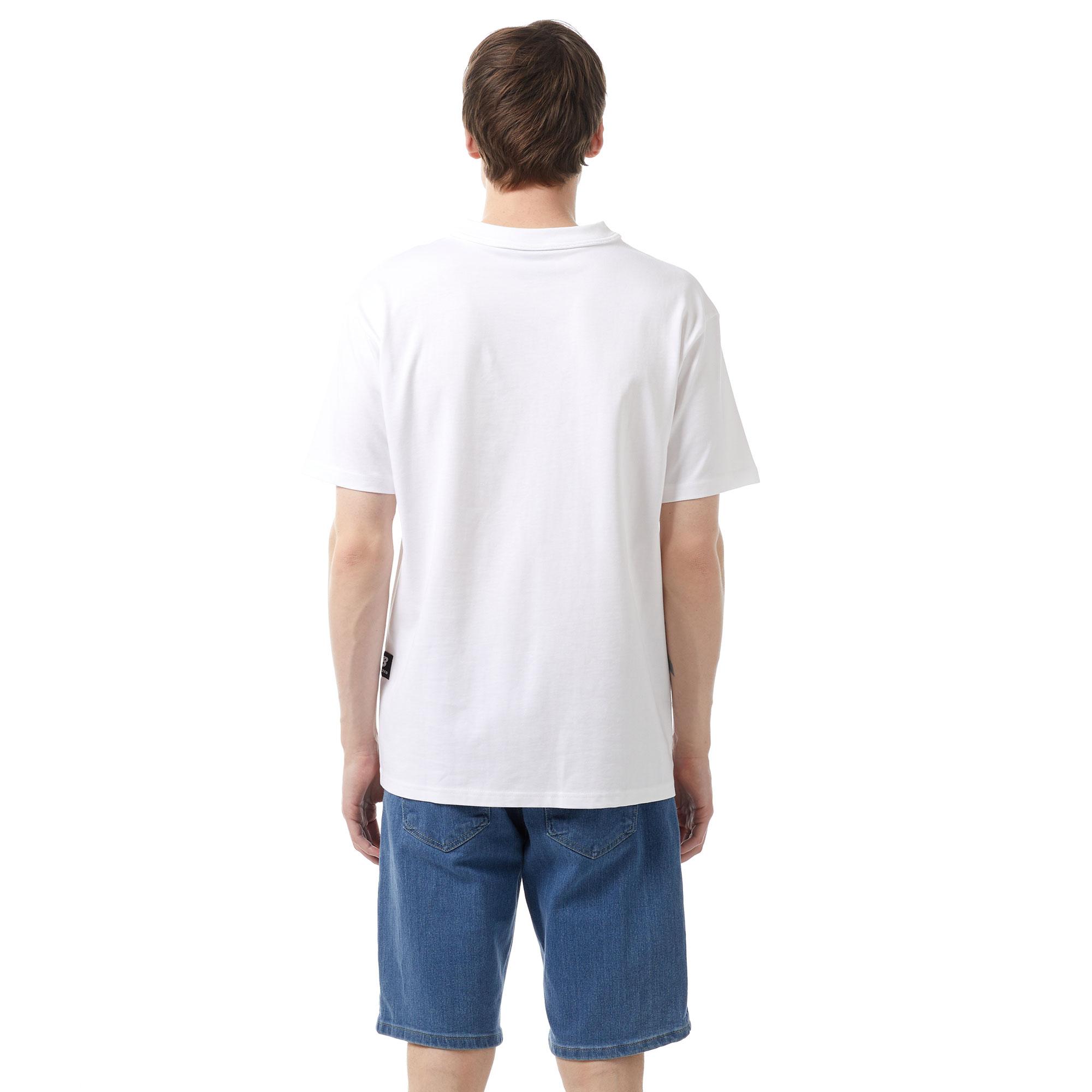 New Balance Lifestyle Erkek Beyaz T-Shirt