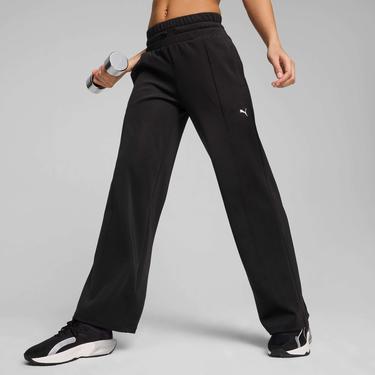  Puma Puma Fıt Double Knıt Jogger Kadın Siyah Pantolon