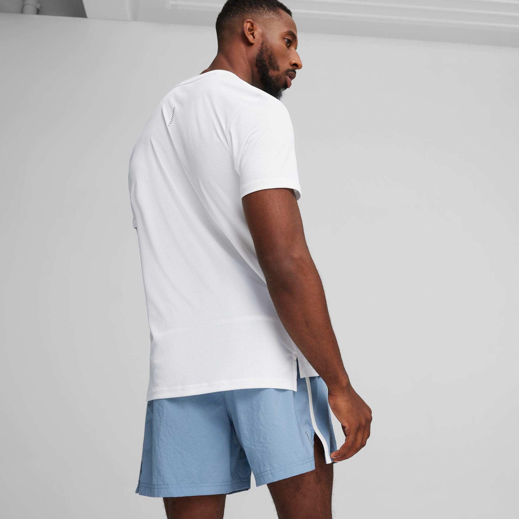 Puma Run Faster Icons Graphıc Unisex Beyaz T-Shirt