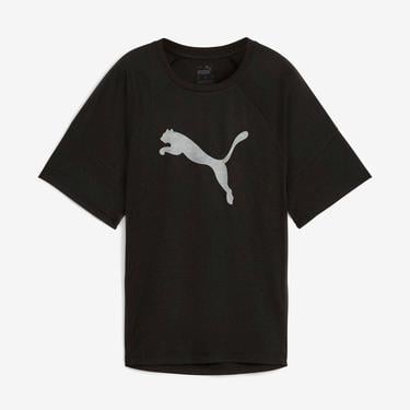  Puma Evostrıpe Graphic Kadın Siyah T-Shirt