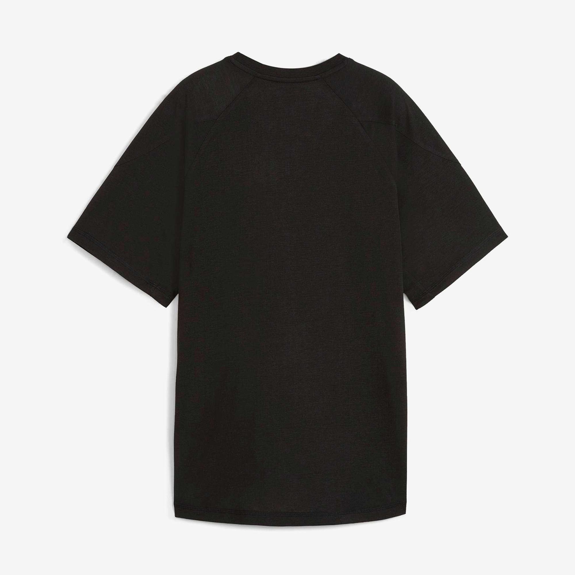 Puma Evostrıpe Graphic Kadın Siyah T-Shirt