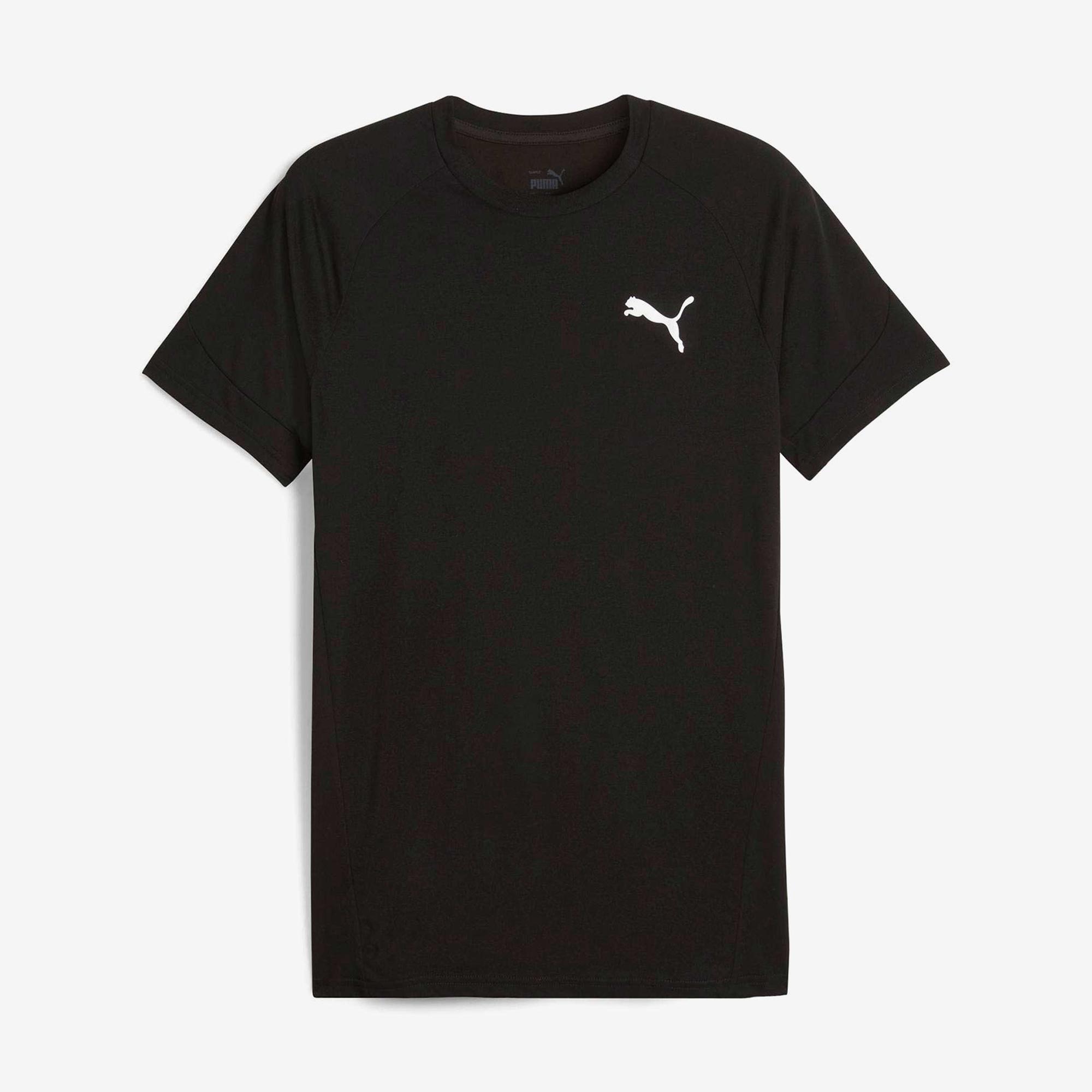 Puma Evostrıpe Unisex Siyah T-Shirt