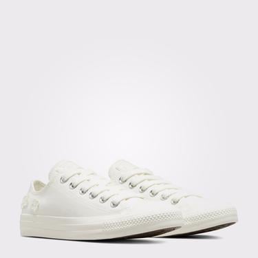  Converse Chuck Taylor All Star 3D Flowers Kadın Krem Sneaker