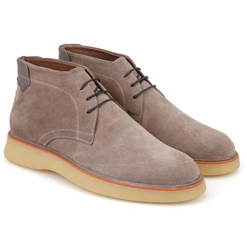  Savva Vizon Erkek Bağcıklı Süet Deri Bot