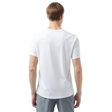  Nike Dri-Fit Miler Erkek Beyaz T-Shirt