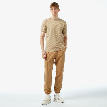  Guess Marshall Erkek Bej T-Shirt