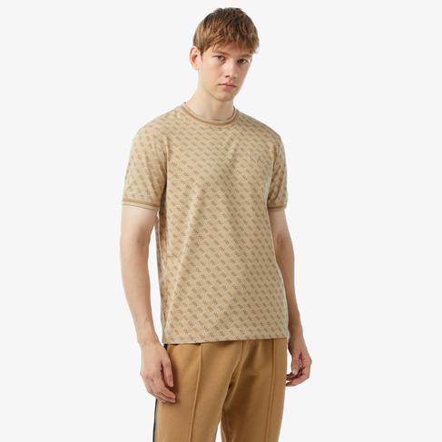  Guess Marshall Erkek Bej T-Shirt