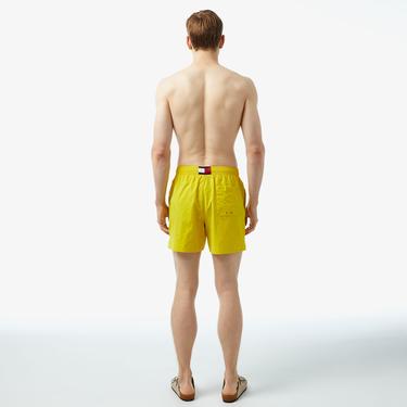  Tommy Hilfiger Medium Drawstring Erkek Sarı Mayo Şort