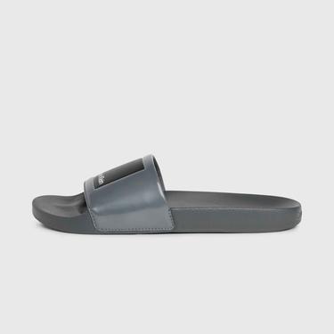  Calvin Klein Iconic Plaque Hf Erkek Gri Terlik