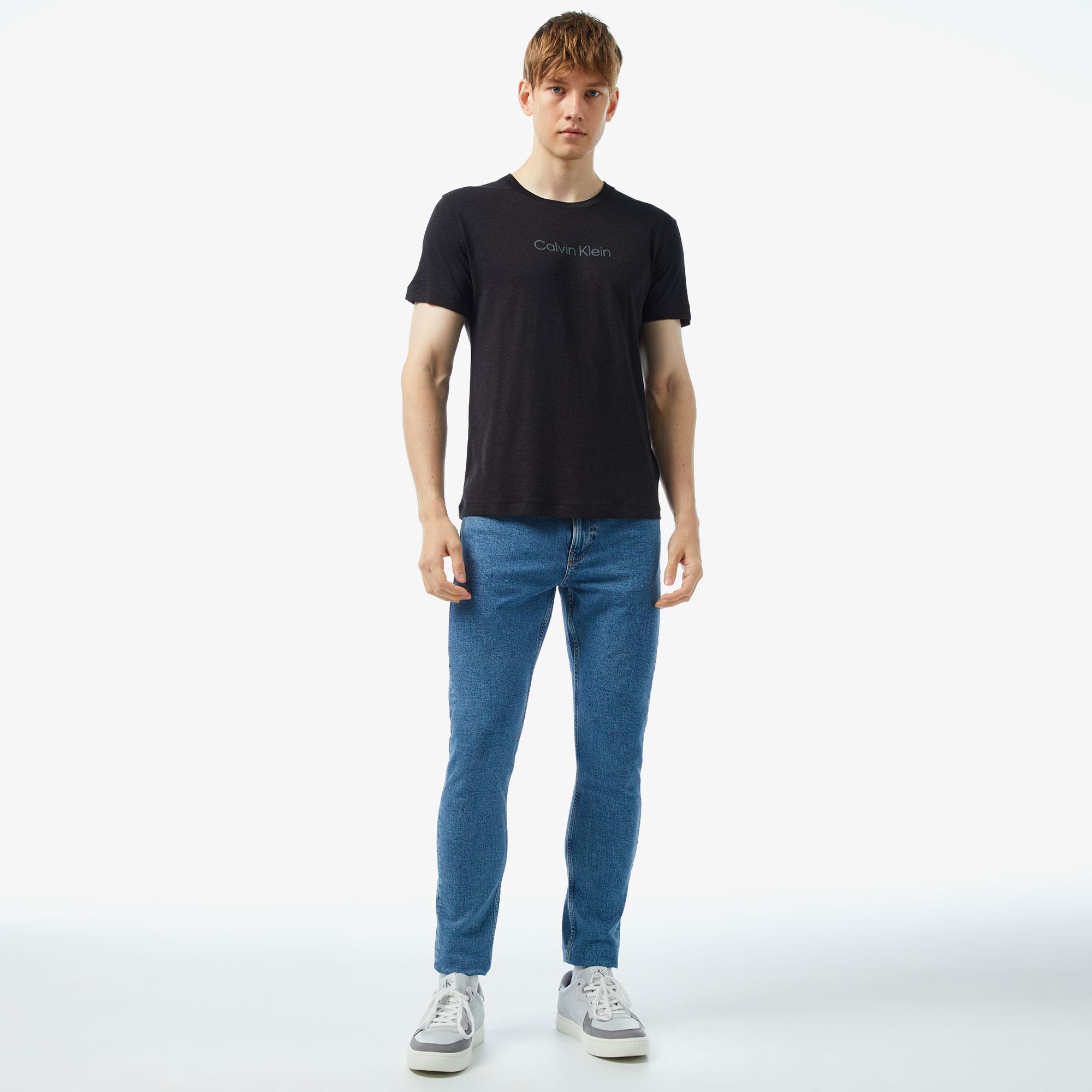 Calvin Klein Lifestyle Erkek Siyah T-Shirt